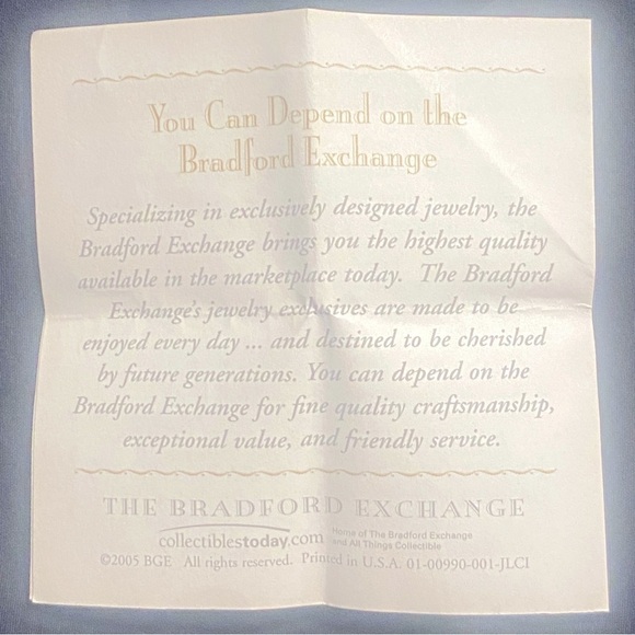 New The Bradford Exchange Dear Daughter Love Letter Silver Locket Necklace 45cm - Picture 12 of 14